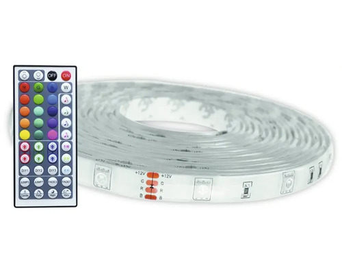 Bandă LED pe rolă cu telecomandă