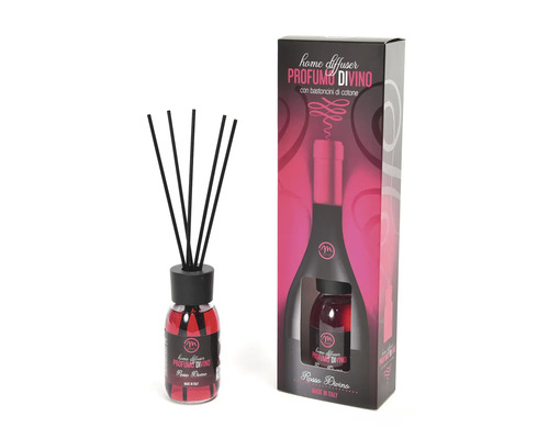 Odorizant cameră Parfumo Divino difuzor parfum cu bețișoare Rosso di Vino 125 ml