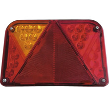 Lumină spate pentru remorcă cu semnalizator, lumină de frână și reflector