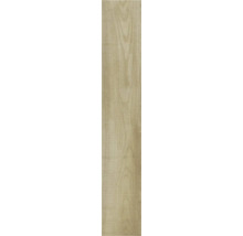 Gresie exterior / interior porțelanată glazurată Carve bej 15x90 cm