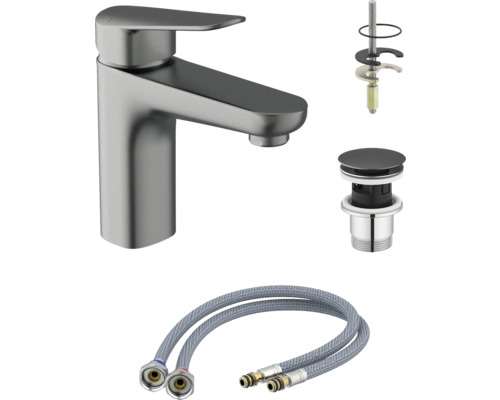 Baterie chiuvetă cu accesorii pentru instalare