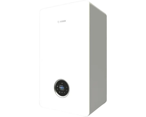 Centrală termică pe gaz în condensație Bosch Condens GC5700iW 30/30 C 23, încălzire 30 kW, ACM 30 kW afișaj LCD Sistem de încălzire Bosch cu panou de control