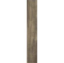 Gresie exterior / interior porțelanată glazurată Carve maro 15x90 cm