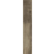 Gresie exterior / interior porțelanată glazurată Carve maro 15x90 cm
