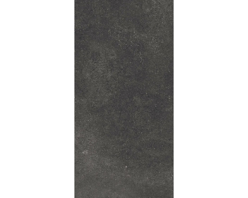 Placă de gresie porțelanată gri închis cu suprafață mată