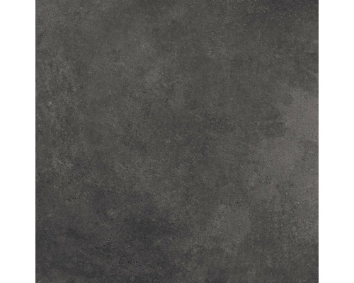 Placă de gresie porțelanată închisă la culoare, cu suprafață mată