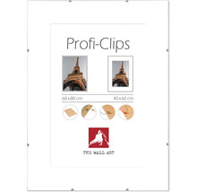 Ramă foto cu clipsuri Profi-Clips în dimensiunile 60x80 cm și 40x60 cm