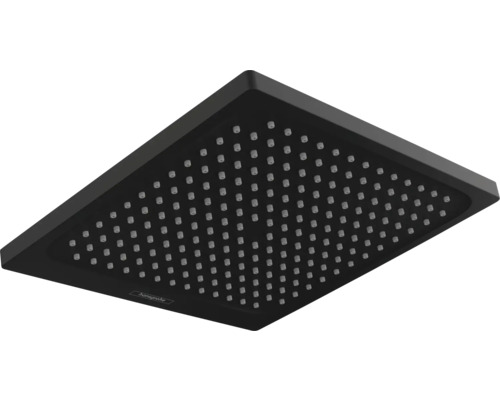 Pălărie de duș hansgrohe Crometta E 240 1jet 24x24 cm negru mat Duș de cap dreptunghiular pentru duș
