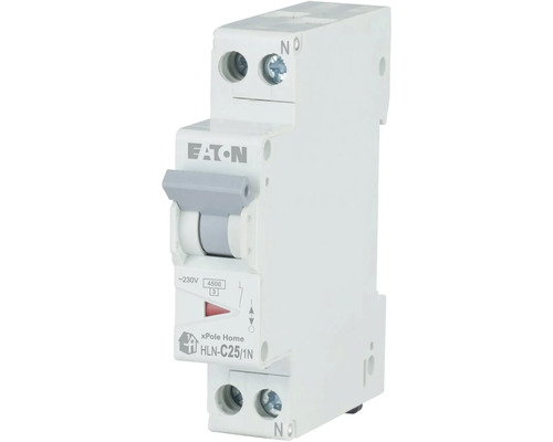 Întreruptor Eaton xPole P+N 10A 4,5kA, curbă C | HORNBACH