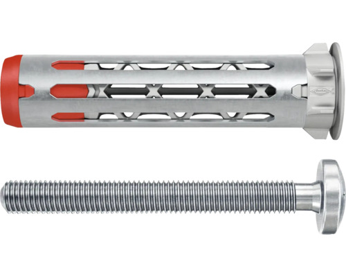 Set diblu metal cu șurub Fischer Ø5x55mm, 4 buc.