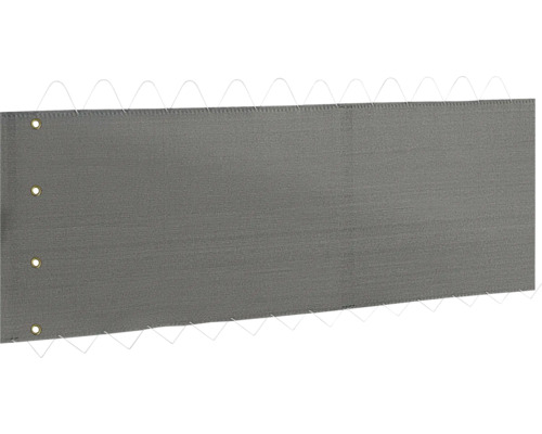 Apărătoare pentru balcon Jade gri 90x500 cm