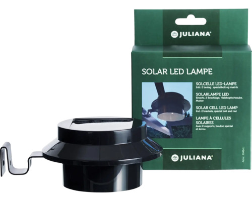 Juliana lampă solară cu LED cu accesorii de montaj