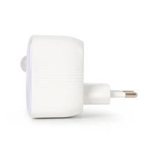 Lampă de veghe cu LED integrat Entac 1,5W senzor și 2 prize USB