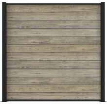 Gard din lemn cu cadru