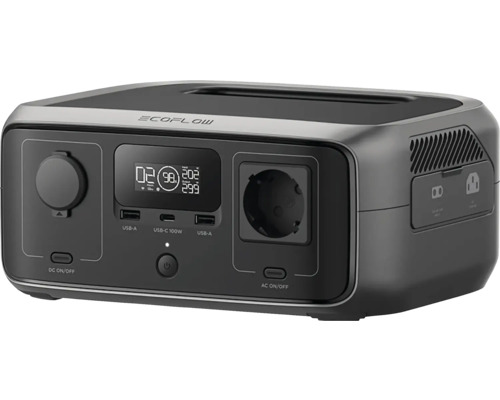 Centrală electrică EcoFlow cu porturi USB-A și USB-C