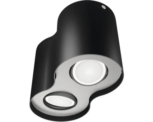 Lămpi de perete negre cu două lumini