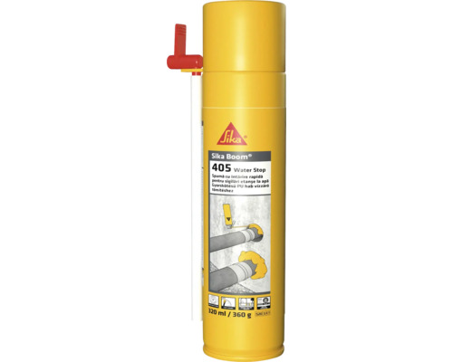 Spumă poliuretanică Sika Sikaboom 405 Water Stop 320 ml manuală