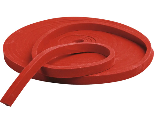 Bandă de etanșare roșie pe rolă
