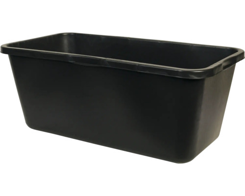 Cadă de mortar neagră din plastic