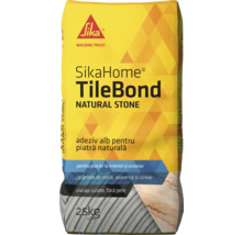 Adeziv pentru piatră naturală SikaHome TileBond, sac de 25 kg