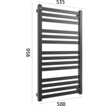 Radiator pentru prosoape, 950 x 535 milimetri