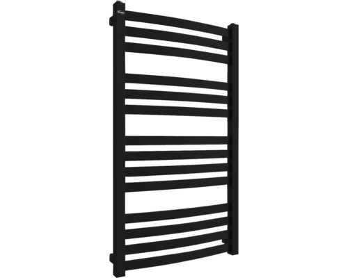 Radiator portprosop negru pentru baie