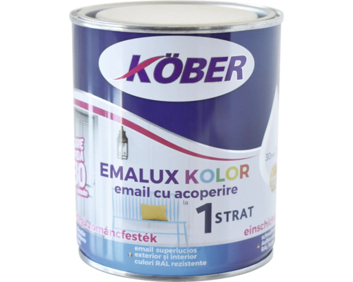 Cutie de vopsea emailată Köber pentru interior și exterior