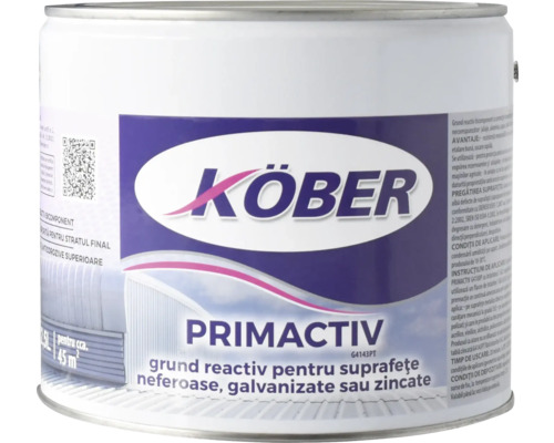 Köber Primactiv grund reactiv pentru suprafete feroase, galvanizate sau zincate