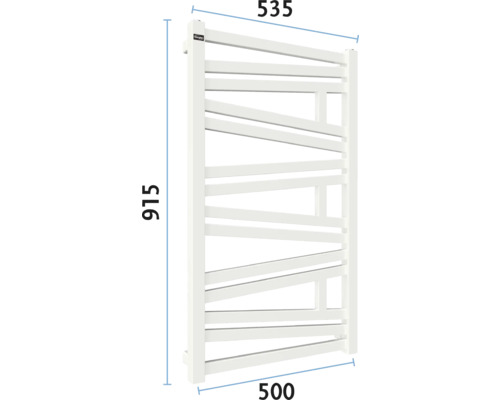 Calorifer pentru prosoape cu dimensiuni