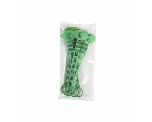 Set 6 coliere palisare XL 34,3 cm verde