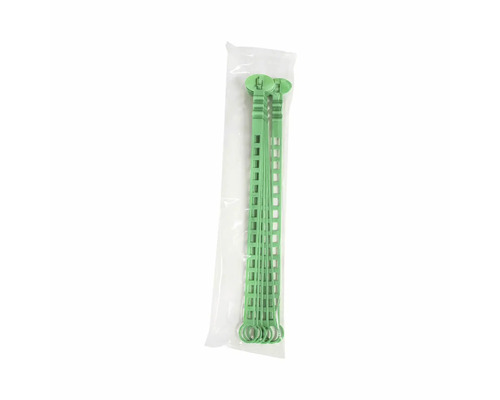 Set 6 coliere palisare M 17,5 cm verde