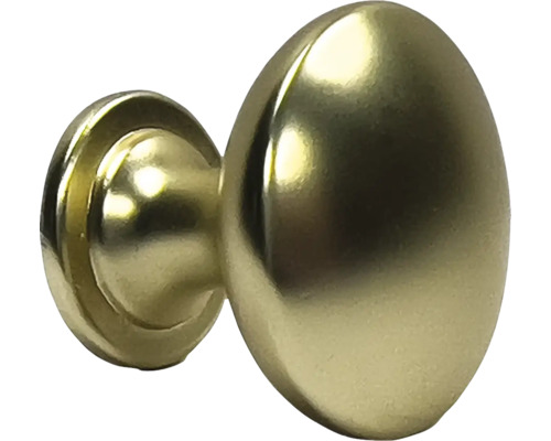 Buton pentru mobilă Ø23mm, metal auriu mat