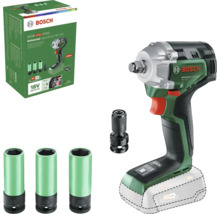 Mașină de înșurubat cu impact cu acumulator Bosch Universal Impact Drive 18V-350 cu accesorii