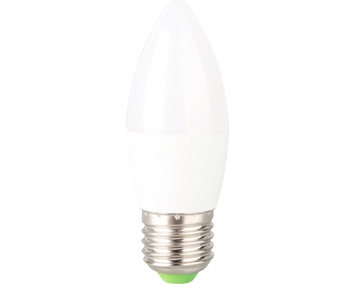Bec LED Novelite E27 5W 400 lumeni, glob mat lumânare, lumină caldă
