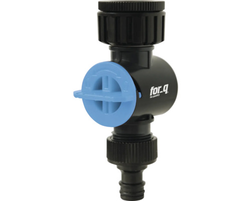 Conector pentru robinet for_q cu prefiltrare 11cm Robinet de oprire pentru furtun de grădină de la for_q