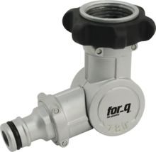 Cuplă rapidă pentru furtun de grădină cu regulator