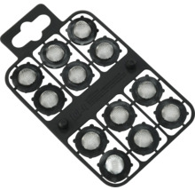 Site de etanșare pentru armături, set de douăsprezece bucăți