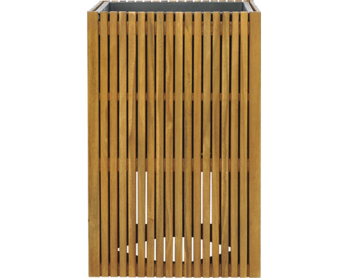 Jardinieră din lemn cu inserție