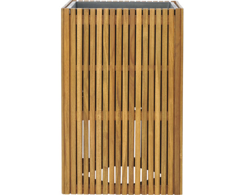 Jardinieră din șipci de lemn