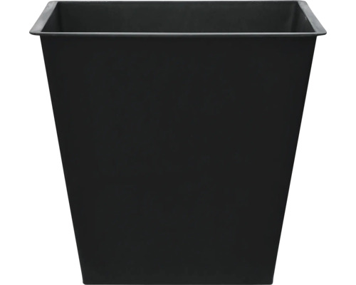 Jardinieră neagră din plastic