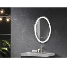 Oglindă baie cu LED Belform Atlantis 60x80 cm, funcție dezaburire, IP44