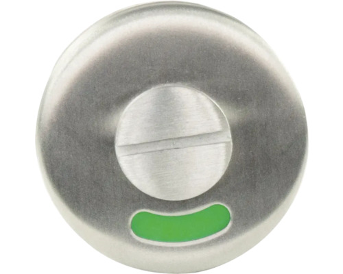 Încuietoare toaletă din oțel inoxidabil cu indicator verde
