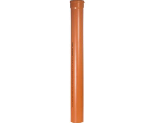 Țeavă canal VALPLAST PVC SN2 Ø 110x2,2 mm 6 m Țeavă din plastic pentru instalații sanitare
