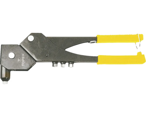 Clește pentru nituri cu mânere galbene