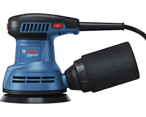 Șlefuitor excentric Bosch GEX 125 cu sac de praf