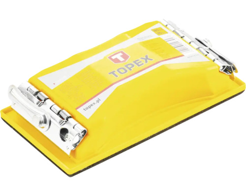 Șlefuitor manual cu cleme și logo Topex