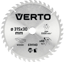 Disc circular VERTO, diametru 315x30 milimetri, potrivit pentru lemn