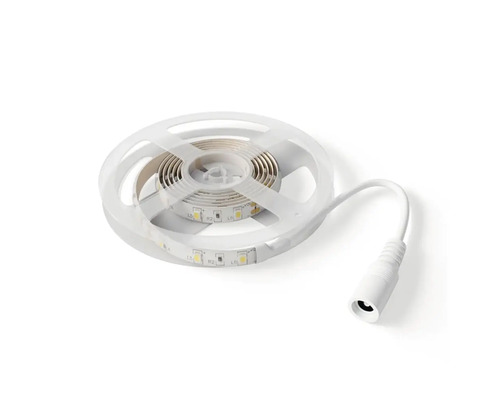 Bandă LED cu senzor infraroșu 1m 5W, lumină caldă, incl. transformator
