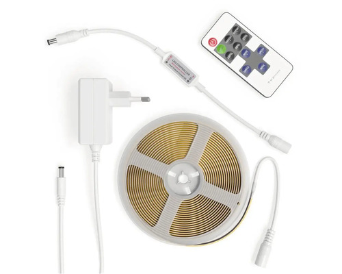 Set bandă LED cu transformator, control și telecomandă