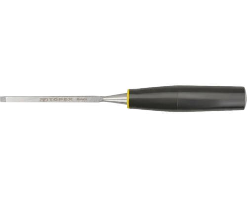 Daltă Topex cu lățimea lamei de 6 mm și mâner din plastic